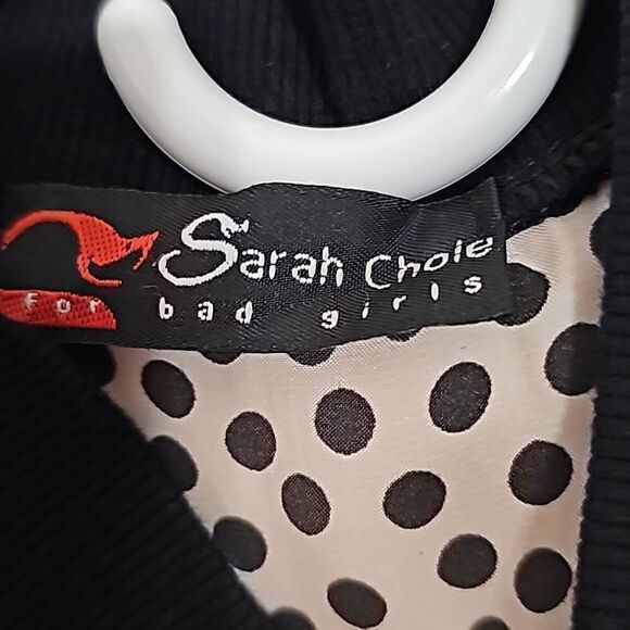 Sarah Chole for Bad Girls Silk‎ Tropical Zebra Print Bomber Jacket Size Small - Picture 8 of 11